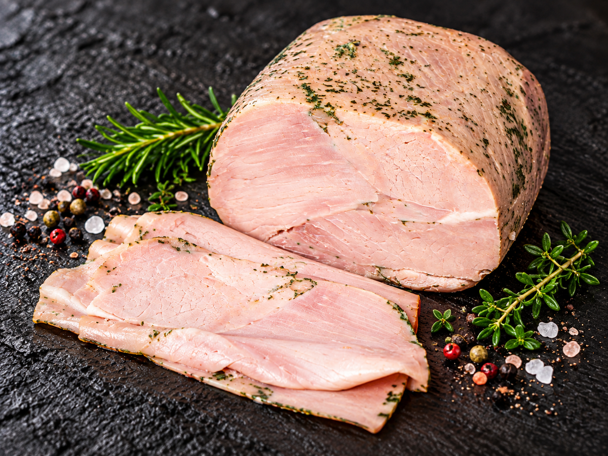 Jambon de veau aux herbes