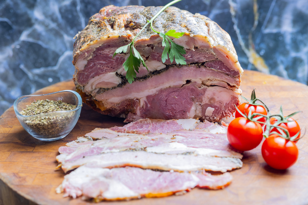 Jambon de veau aux herbes